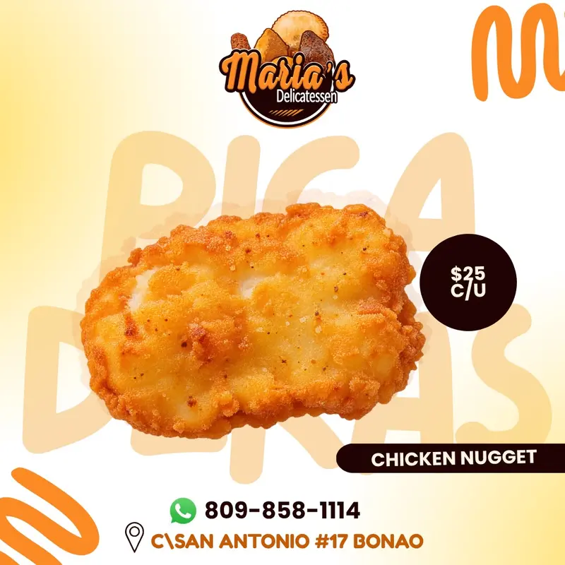 Nuggets de pollo de Maria’s Delicatessen