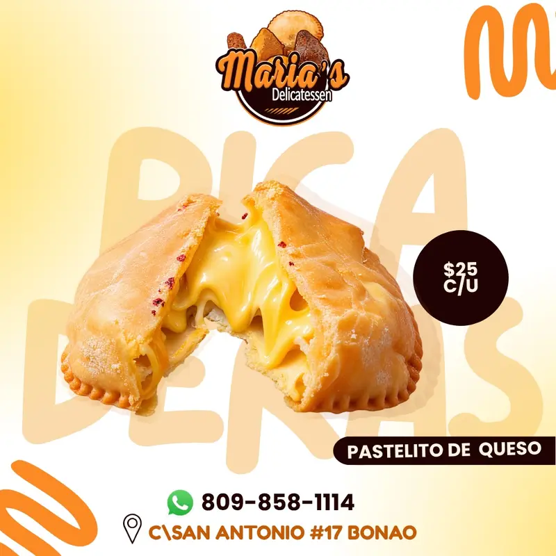 Pastelitos de queso de Maria’s Delicatessen
